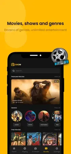cricify-mod Movies and shows
